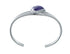 Navajo Charoite And Sterling Silver Cuff Bracelet AX129468